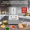 Commercial Food Processor, Chopper Meat Grinder, Multi-Functional Food Processor with Stainless Steel Body & Blade, Gloves, Brush, 110V - 2 of 4