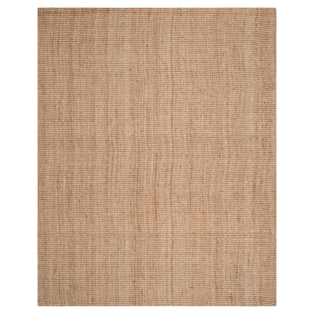 Natural Solid Loomed Area Rug 10'x14' - Safavieh