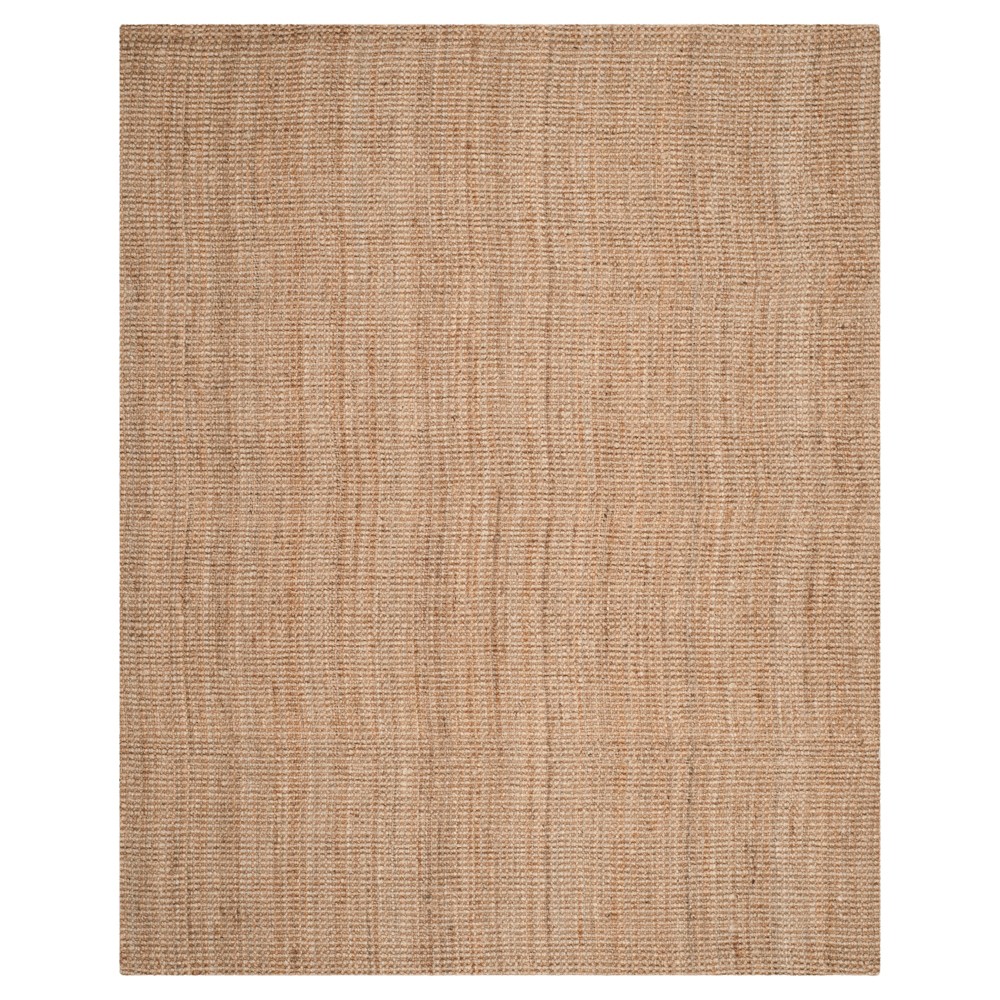 Natural Solid Loomed Area Rug 10'x14' - Safavieh