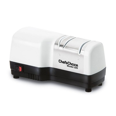 Chef'sChoice Hybrid Diamond Hone 2 Stage Electric Knife Sharpener White