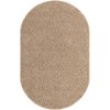 Unique Loom Solid Shag Solid Indoor Woven Area Rug - 2 of 4