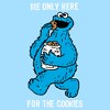 Men's Sesame Street Me Only Here for the Cookies T-Shirt - 2 of 4
