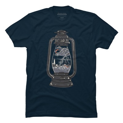 Men's Design By Humans A Storm Is Brewing In The Lantern By NDTank T-Shirt