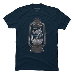Men's Design By Humans A Storm Is Brewing In The Lantern By NDTank T-Shirt - 1 of 2