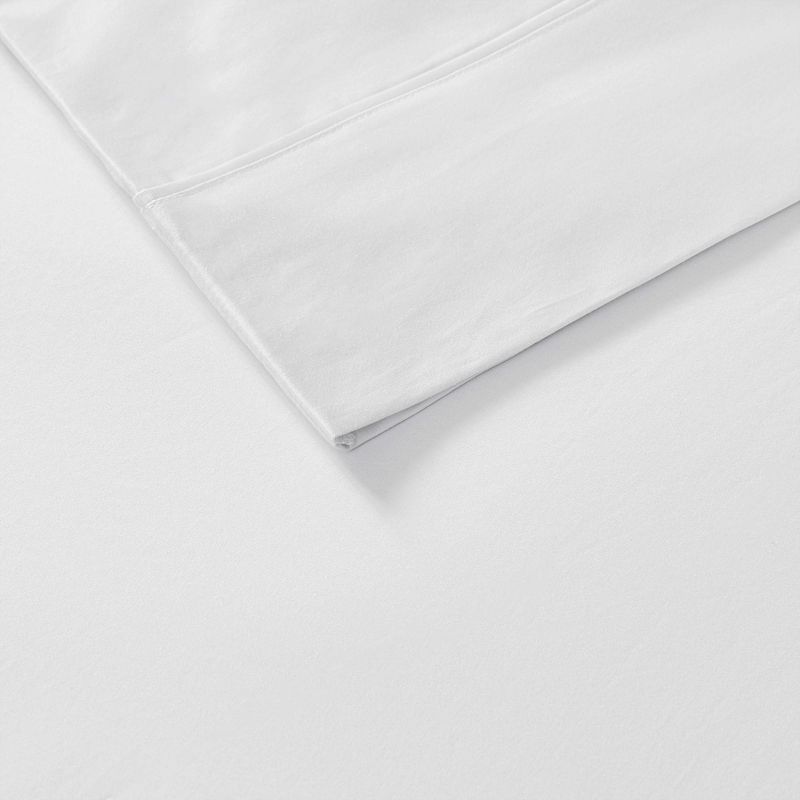 525 Thread Count Solid Cotton Blend Sheet Set, 4 of 7