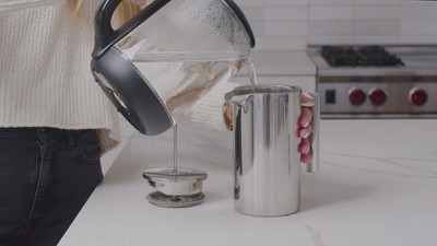 Stainless Steel Double Insulated French Press Coffee Maker