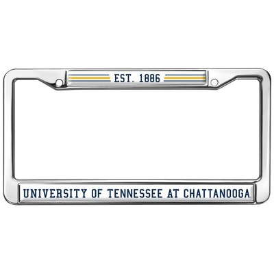 U of Tennessee - Chattanooga Full Size Standard License Plate Metal Frame