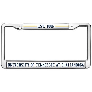 U of Tennessee - Chattanooga Full Size Standard License Plate Metal Frame - 1 of 4