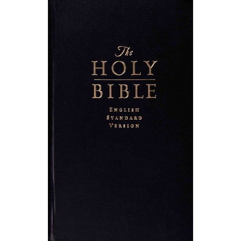 Holy Bible English Standard Version Black Value Pew Bible Hardcover - 