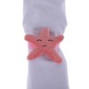 Unique Bargains Starfish Cartoon Doll Curtain Tie Polyester 2 Pcs - 4 of 4