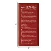 Slickblue Rustic Wall Sign – A to ZEN of Life Quote – Mindfulness & Motivation Wood Decor – 9x18 Inches, Color Options - 3 of 3