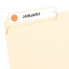 Avery Handwrite Only Removable Round Color-Coding Labels 1/2" dia Neon Orange 840/PK 05062 - 2 of 4