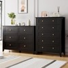 6 Drawer Dresser for Bedroom, Chest of Drawer Dresser for 48 inch TV, Modern Wood Organizer TV Stand for Living Room, Entryway, Hallway - 4 of 4