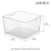 mDesign Plastic Household Cubby Storage Organizer Container Bin - 4 Pack - Clear, USA Made - 4 of 4