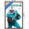 Trends International NFL Miami Dolphins - Tyreek Hill Feature Series 23 Framed Wall Poster Prints - 3 of 4