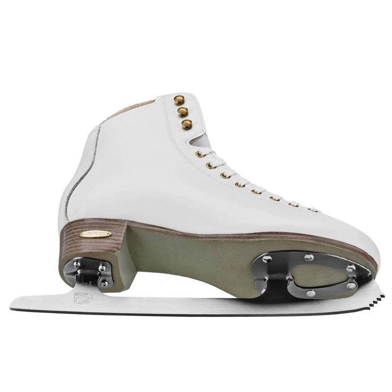 Lake Placid ALPINE 900 Women's Traditional Figure Ice Skate - White (Size 9), 4 of 7