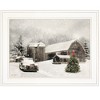 YOOCOZZ Xmas Trendy Decoration - "Farmhouse Christmas" Framed Wall Art, Modern Home Decor Framed Print, Wall Decoration by Lori Deiter - 2 of 3