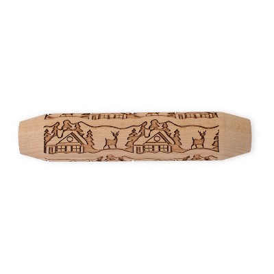 Nordic Ware Woodland Cottage Embossing Rolling Pin