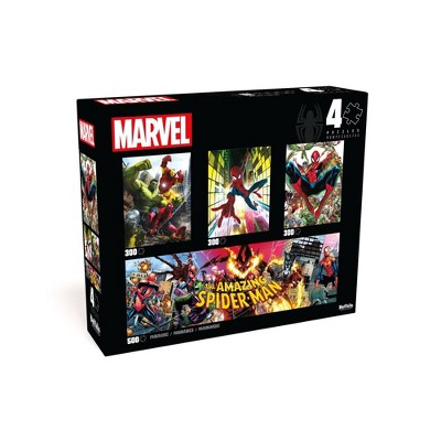 Buffalo Games Marvel Puzzle Set - 4pk