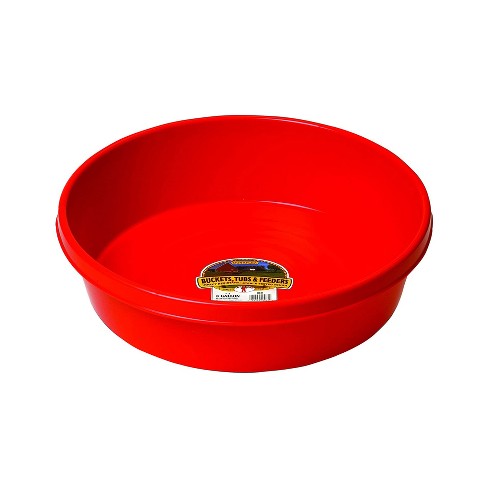 Red Plastic Party Tub, 8gal Red | Holiday & Occasion Party Supplies