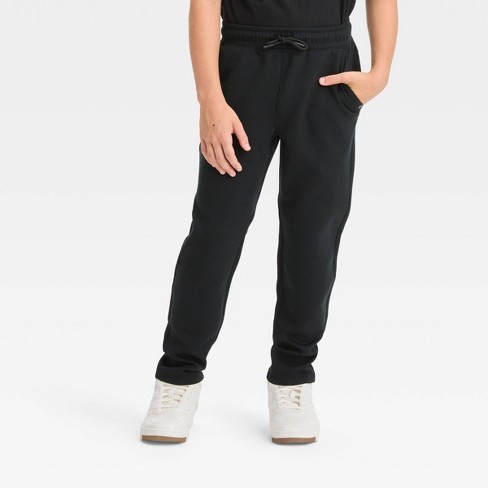 Boys' Tech Fleece Sports Jogger Pants - art class™ Black XS