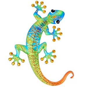 The Lakeside Collection Metal Gecko Wall Decor - 1 of 2