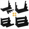 iMountek
 3-Tier Velvet Jewelry Stand with Removable Bracelet Holder, Watch, Bangle & Jewelry Display Rack black - 2 of 4
