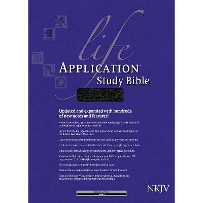  Life Application Study Bible-NKJV - (Leather Bound) 