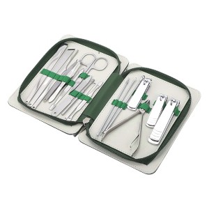 Unique Bargains Portable Round Tail Nail Clippers Set 18 Pcs - 1 of 4