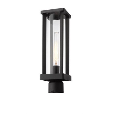 Z-Lite Glenwood 1 - Light Post Light in  Black
