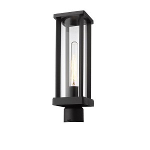 Z-Lite Glenwood 1 - Light Post Light in  Black - 1 of 1