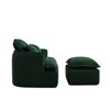 Anybear Convertible Compressed Sofa Chair with Ottoman, for Small Spaces - 3 of 4