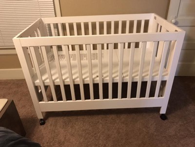 Babyletto maki full size portable clearance crib