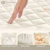 100% Organic Cotton Toddler Mattress pad Protector 28" x 52" x 8" - GOTS® and OEKO-TEX® Certified - 4 of 4