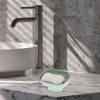 Unique Bargains Suction Cup Soap Dish 5.12"x3.54"x2.95" 1 Pc - 2 of 4