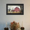 "Antique Barn" By Billy Jacobs, Ready to Hang Framed Print, Black Frame - 3 of 4