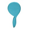 Michel Mercier The Girlie Detangle Brush - Painless Detangling Brush - Easy Grip Hair Brush Design - Thick and Curly Hair - Turquoise-Pink - 1 pc - 2 of 4