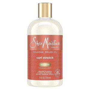 SheaMoisture Curl Stretch Shampoo Kalahari Melon Oil & Marula Oil Infused with Hyaluronic Serum for Type 4 Hair - 13 fl oz - 1 of 4