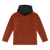 NHL Philadelphia Flyers Girls' Faux Fur Long Sleeve Hooded Sweatshirt - 3 of 3