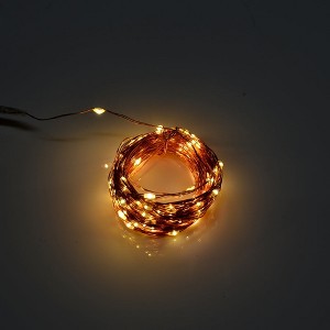 Perfect Holiday 100 LED Copper Fairy Light Plug in OEM - Warm White - 1 of 4