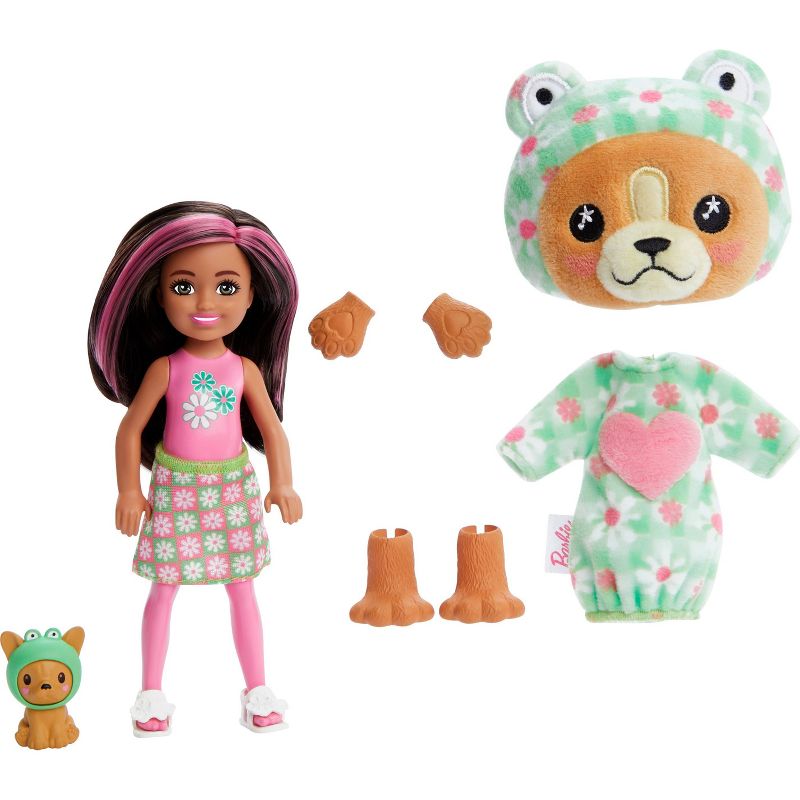 Barbie Cutie Reveal Puppy as Frog Costume-Themed Series Chelsea Small Doll &#38; Accessories, 5 of 6