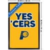 Trends International NBA Indiana Pacers - YES 'CERS 25 Framed Wall Poster Prints - 3 of 4