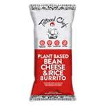 Tattooed Chef Frozen Plant-Based Gluten Free Vegan Bean Cheese and Rice Alternative Burrito - 5.5oz