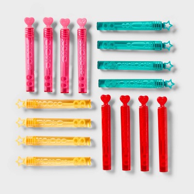 16pc Bubble Sticks Valentine's Day Party Favor Sets - Spritz™