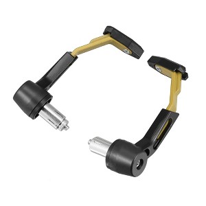 Unique Bargains Motorcycle Brake Lever Guard Handlebar Protector Clutch 7/8" 1 Pair - 1 of 4
