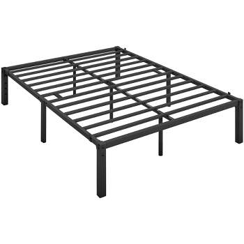 Yaheetech Metal Platform Bed Frame with Heavy Duty Steel Slat Support