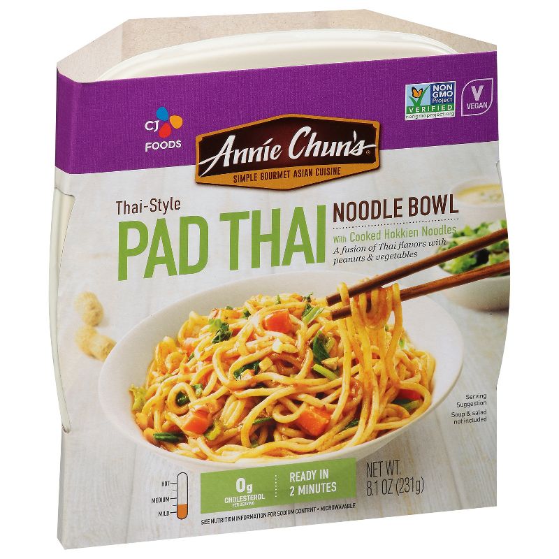 Annie Chun&#39;s Vegan Noodle Bowl Pad Thai - 8.1oz, 4 of 8
