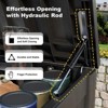 Chic Crate-150-Gal Water Resistant Resin Lockable Deck Box - 3 of 4