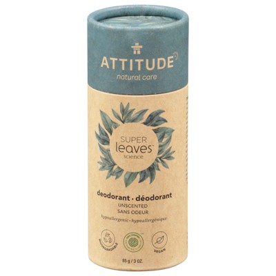 Attitude Deodorant Spr/lv Unscented 1 Each-3 OZ