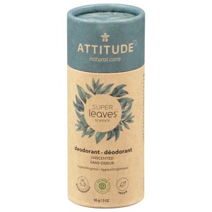 Attitude Deodorant Spr/lv Unscented 1 Each-3 OZ - 1 of 2